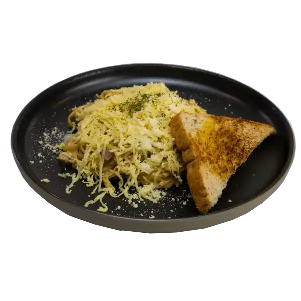 Creamy Tuna Alfredo pasta dish, a Top 7 Best Seller, served at 1860 Coffee + Food Zamboanga restaurant