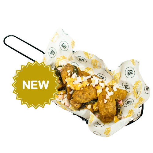 Salted Egg Golden Wing Fry